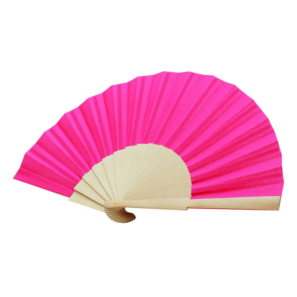 ECO COOL - Opvouwbare waaier - voor bedrijven en relatiegeschenken - roze