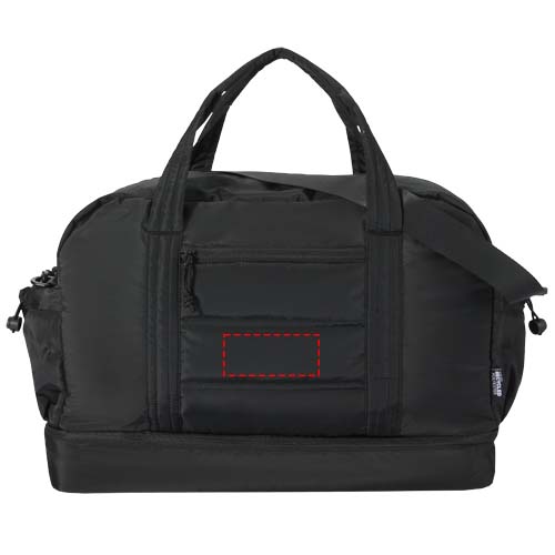 Puffer GRS gerecycleerde duffelbag met geïsoleerde bodem 30L