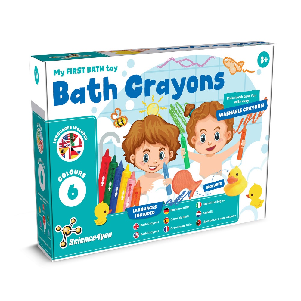 BATH CRAYONS. Educatief speelgoed voor kinderen - kopen of bedrukken