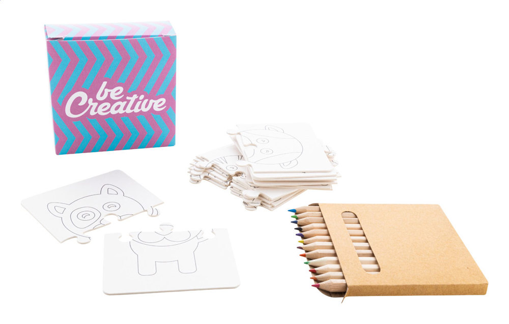 Colozzy - Custom made kleurpuzzel - voor bedrijven en relatiegeschenken