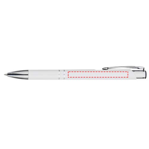 Moneta aluminium balpen (zwarte inkt)