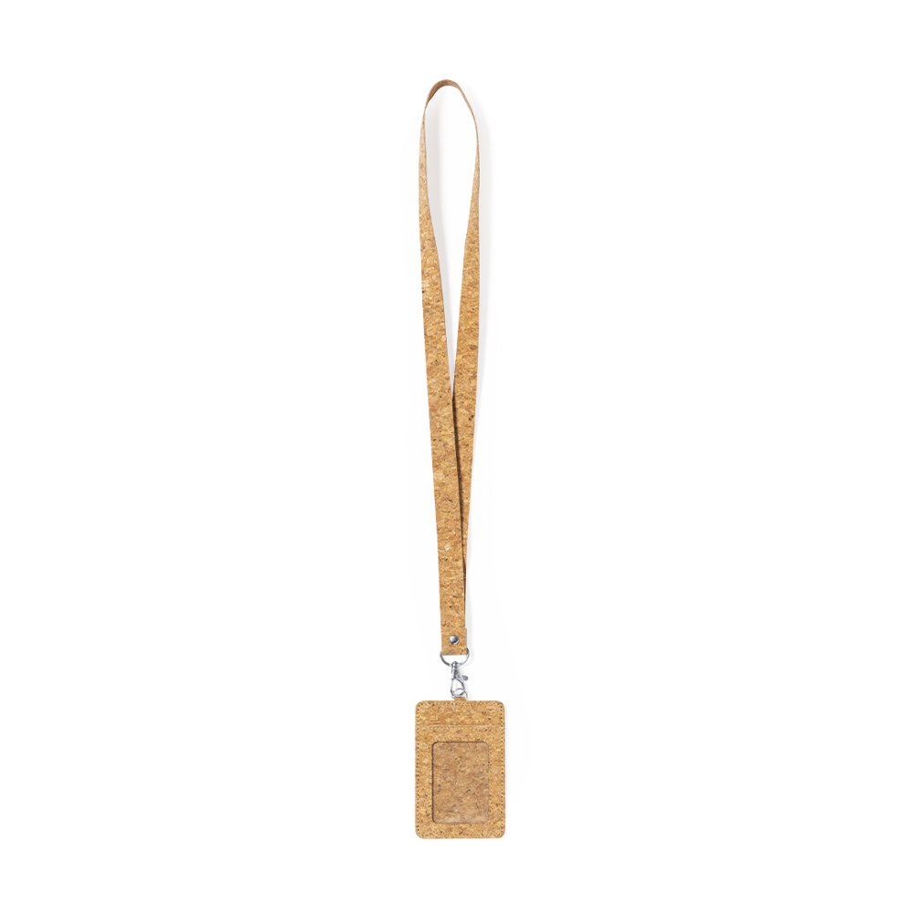 Badge Lanyard Beryel - bedrukt of onbedrukt verkrijgbaar