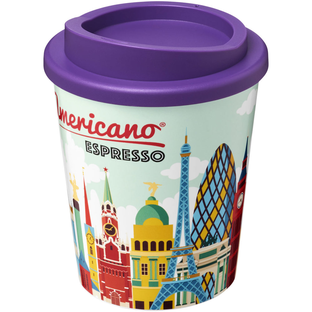 Brite Americano® espresso 250 ml geïsoleerde beker - kopen of bedrukken - Paars