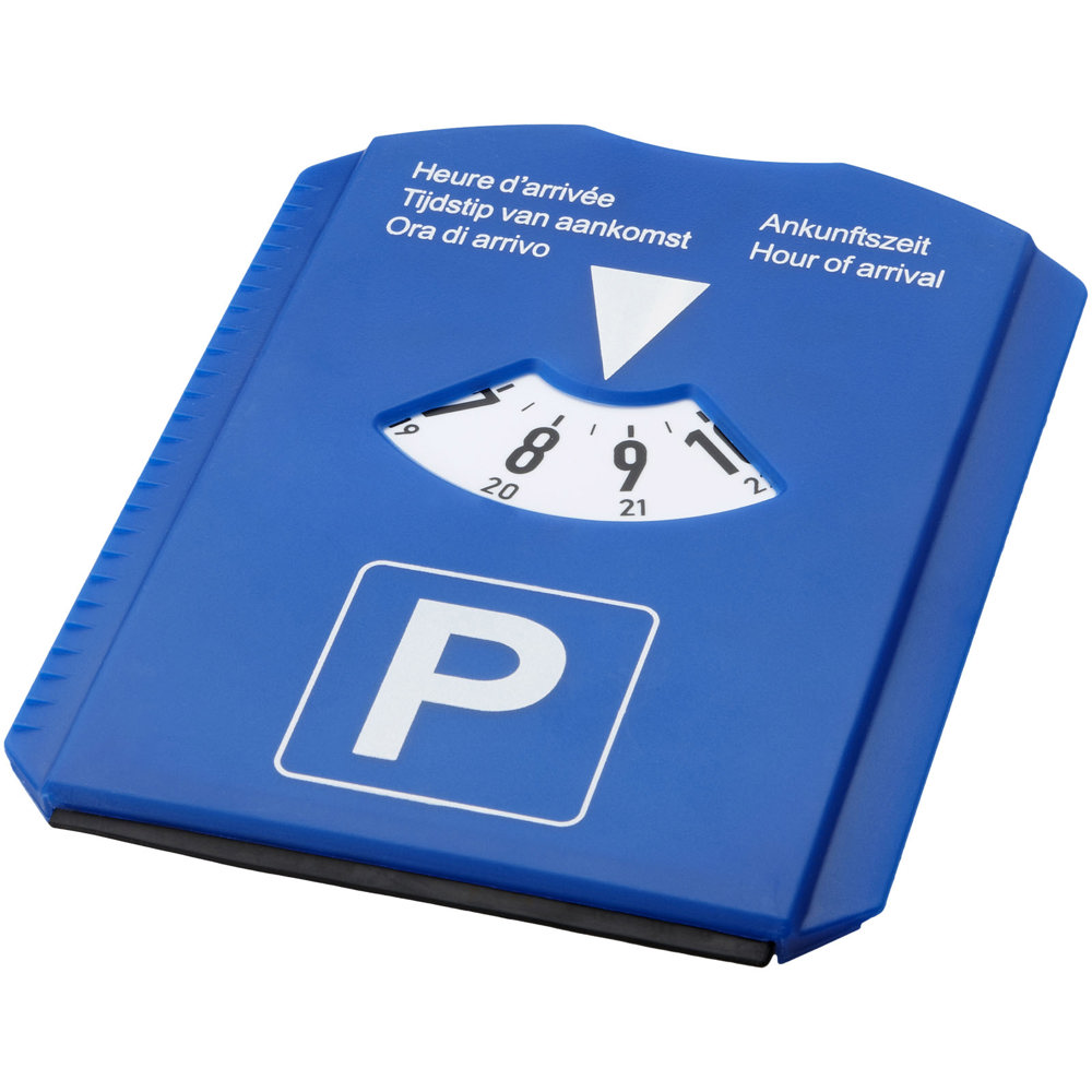 Spot 5-in-1 parkeerschijf - met logo of onbedrukt bestellen